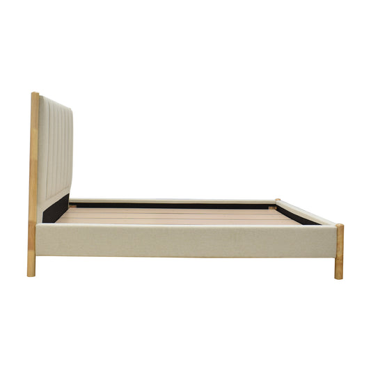 Our Home Tara Queen Bedframe Boucle Fabric