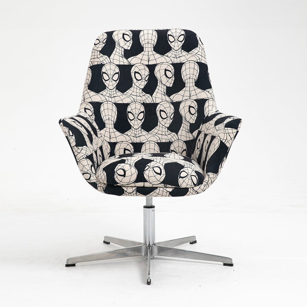 Our Home Disney Home Spiderman White And Black Accent Chair