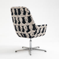 Our Home Disney Home Spiderman White And Black Accent Chair