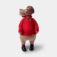 Standing Dog in Sweater from Paws & Claws Collection