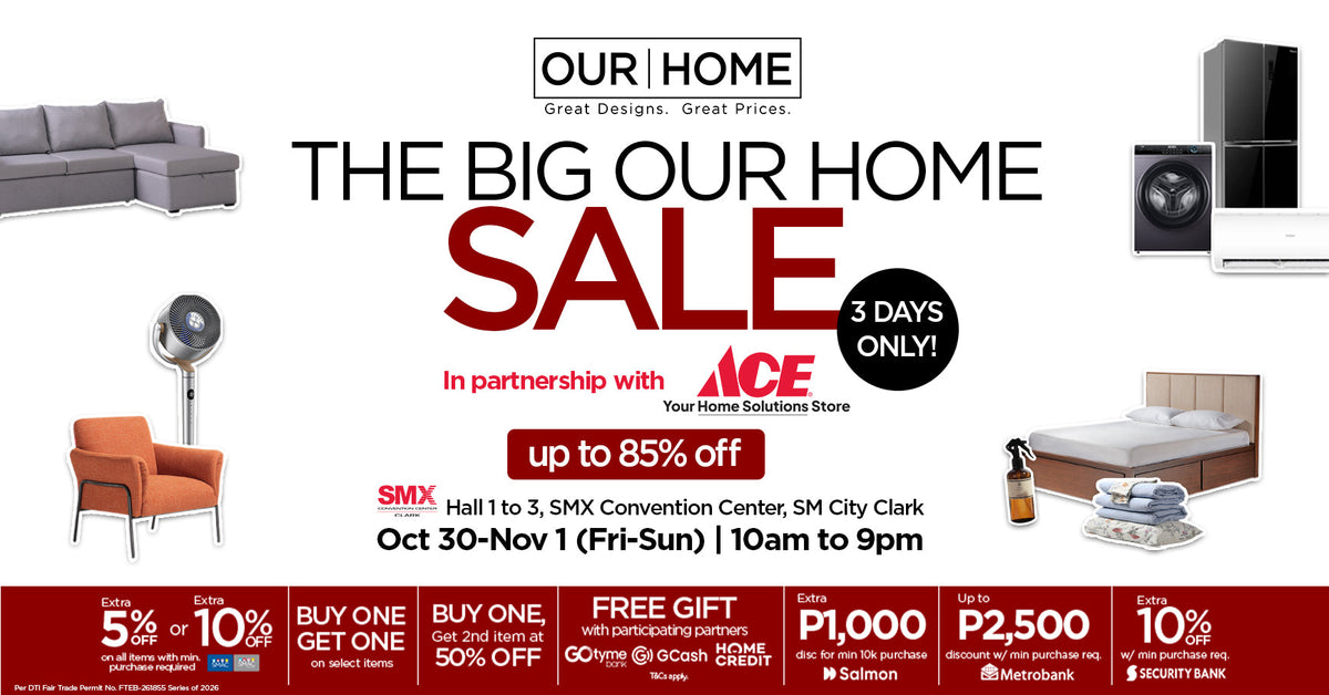 The Big OUR HOME Warehouse Sale Is Back at SMX Clark with ACE Hardware