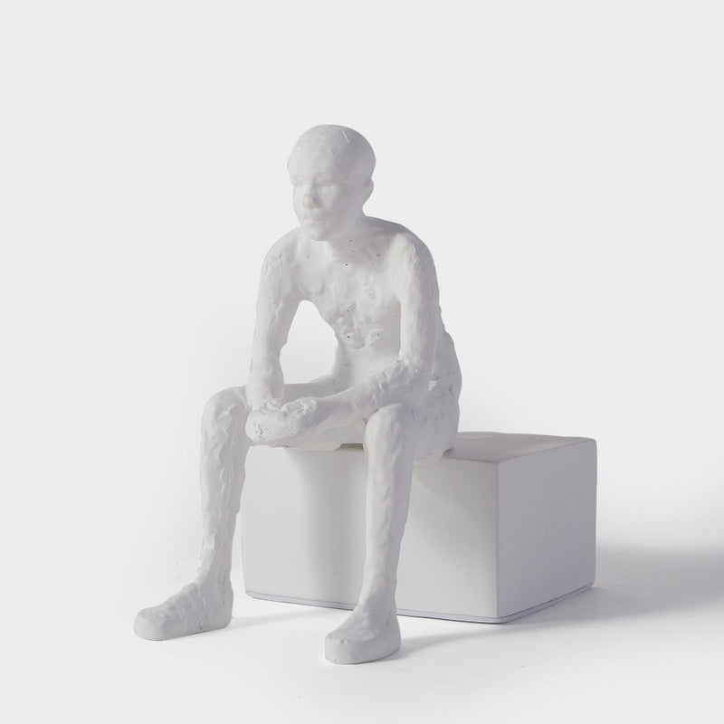 Arteseria Sitting Man Sculpture
