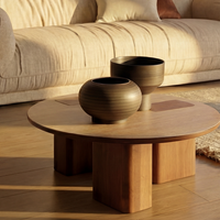 Our Home Arc Round Center Table