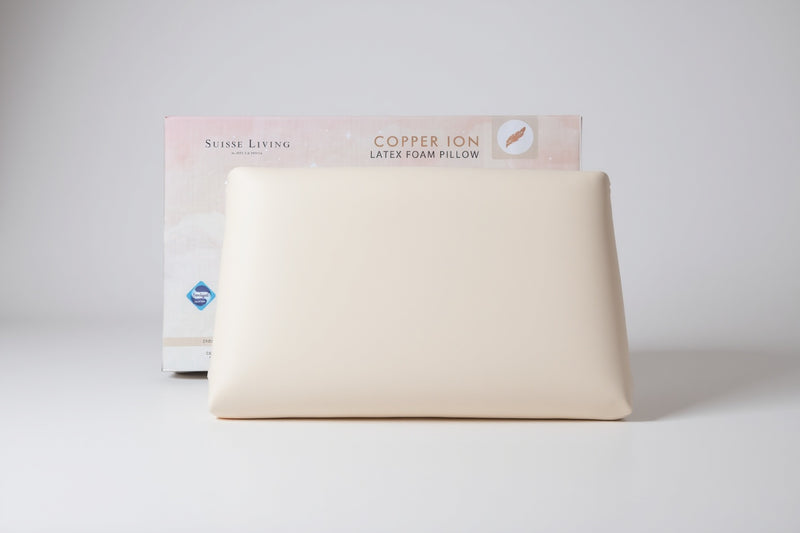 Suisse Living Copper Ion Latex Foam Pillow