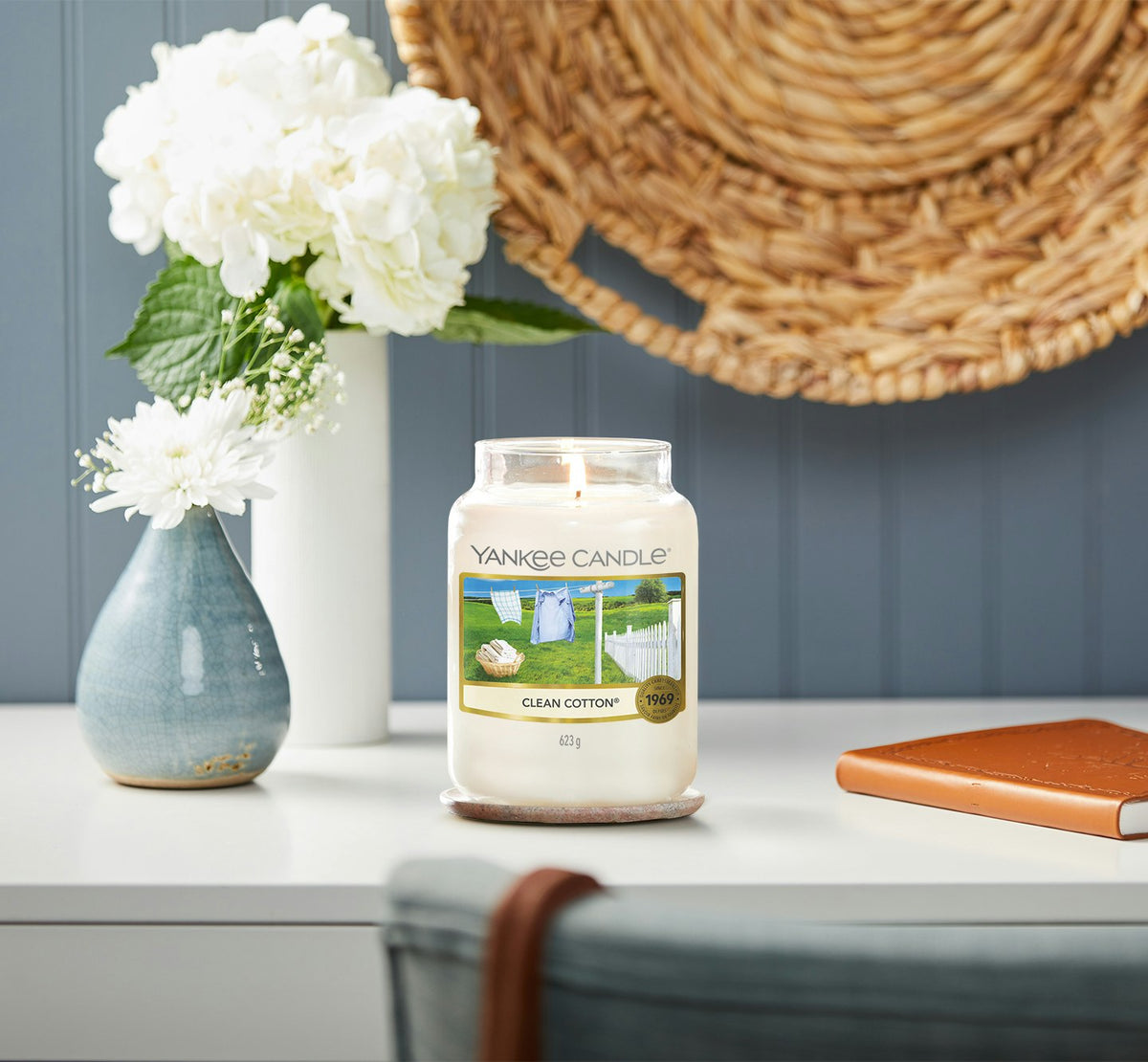 Yankee Clean Cotton Candle Jar
