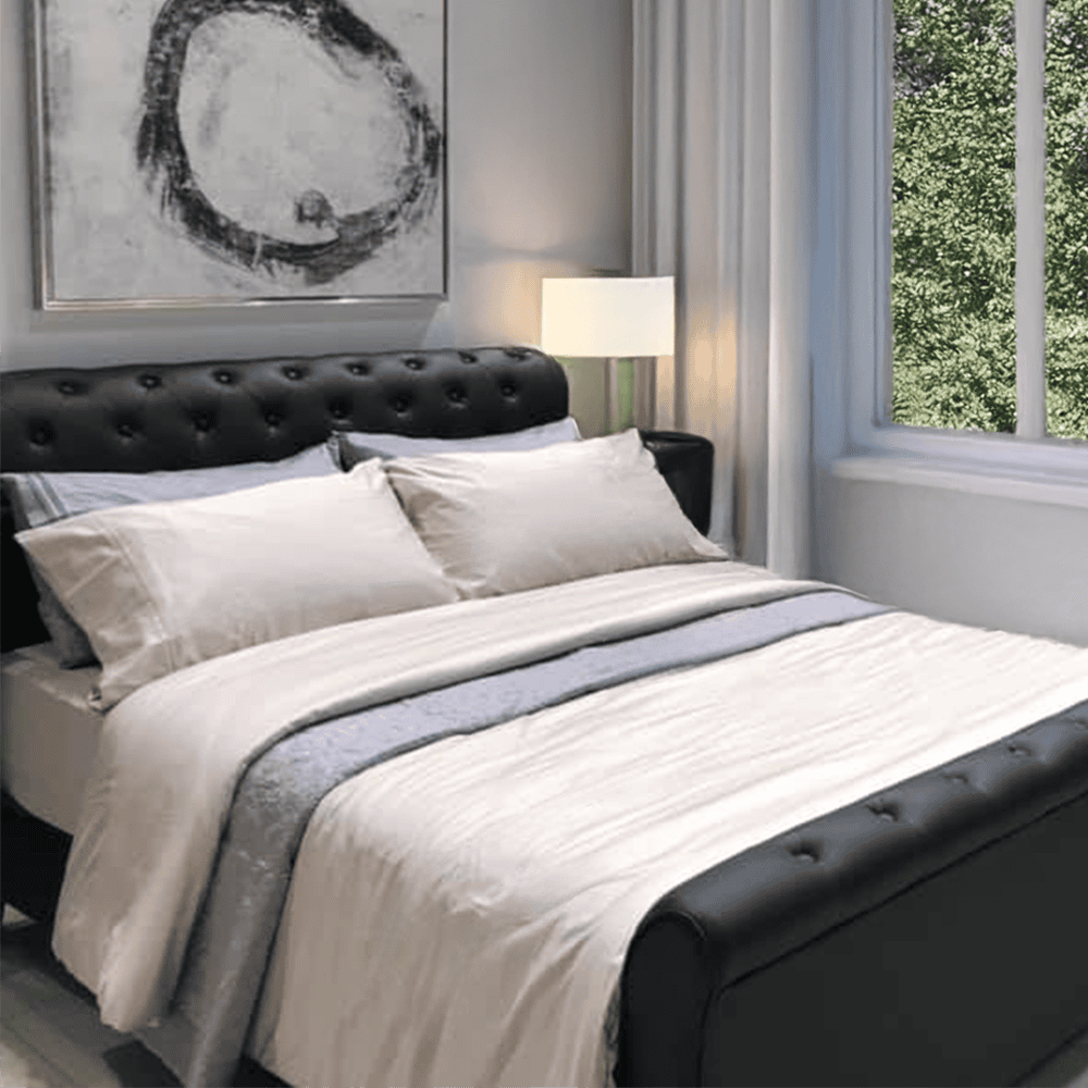 Our Home Gladwin Pu Bedframe