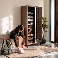 Our Home Gorman Tall Shoe Cabinet