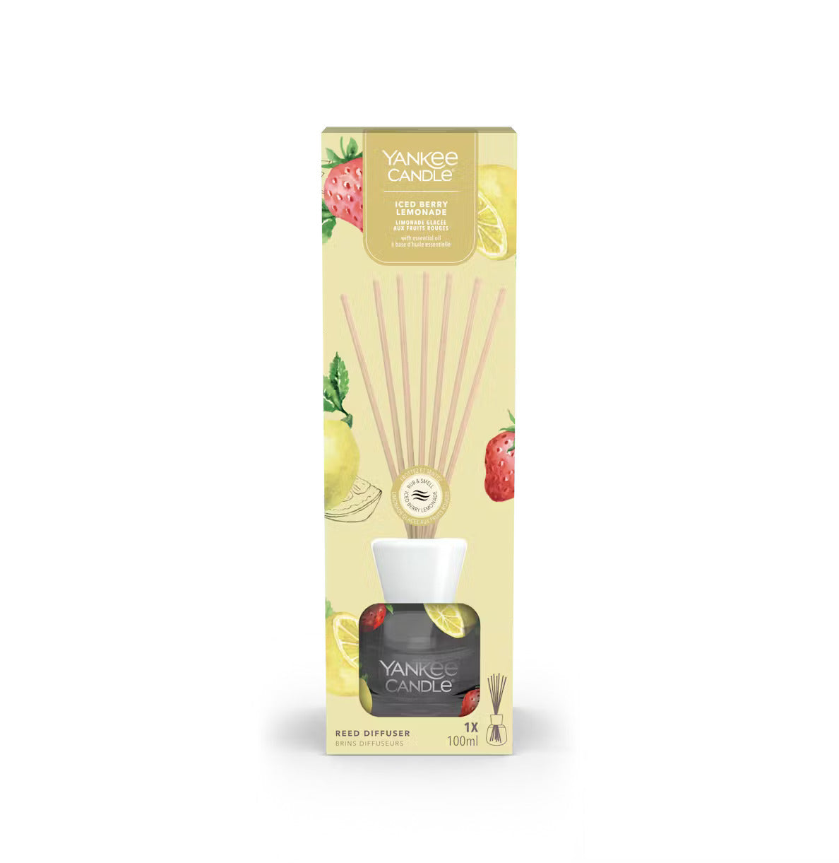 Yankee Iced Berry Lemonade Reed Diffuser