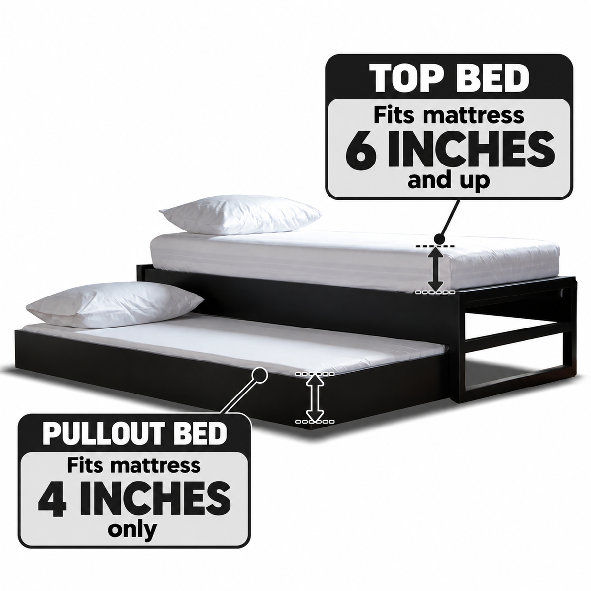 Our Home Atlanta Trundle Bedframe