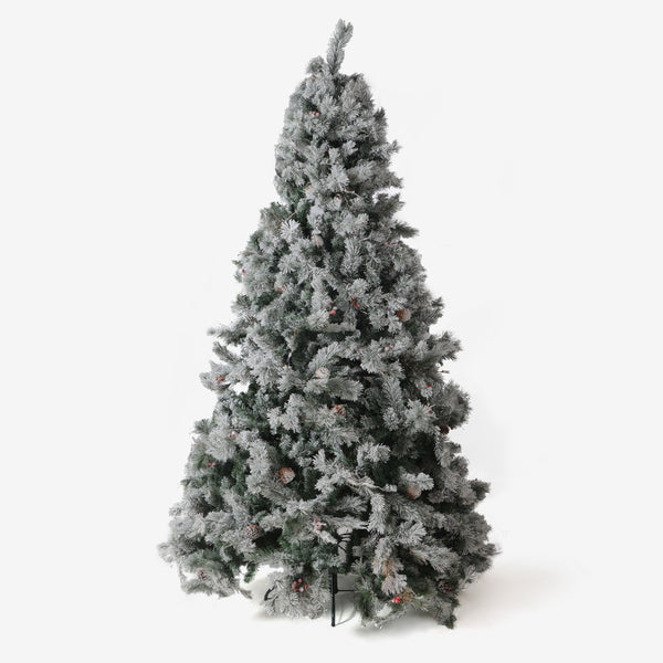 Our Home Christmas Tree Frosted
