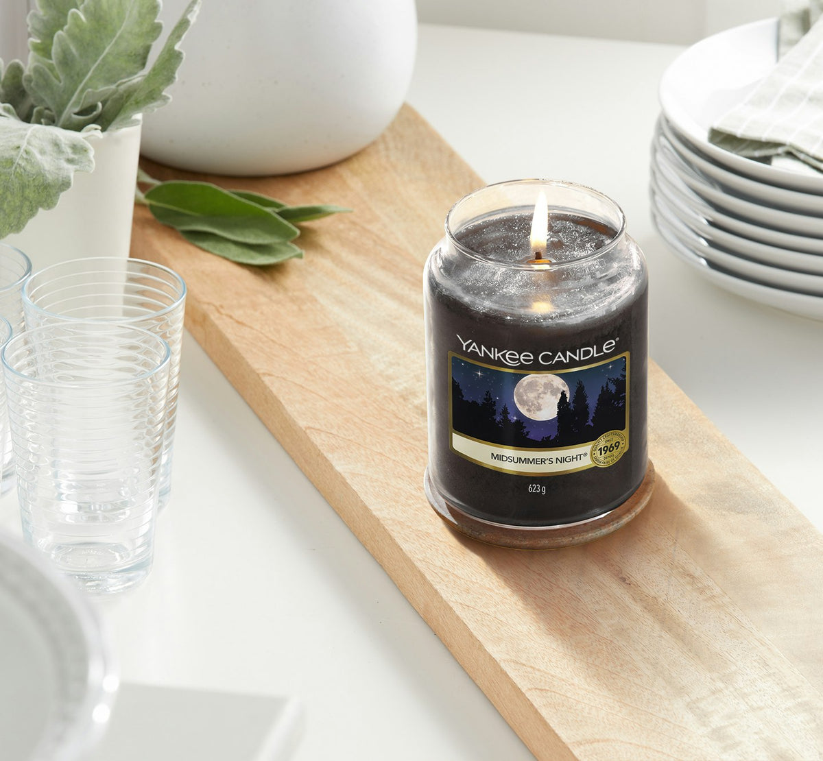 Yankee Midnight Summer Classic Candle Jar