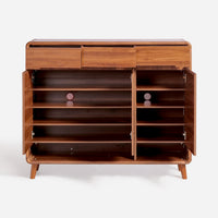 Our Home Gilmore 3 Door Shoe Cabinet