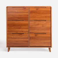 Our Home Gilmore Tilt 6 Door Shoe Cabinet