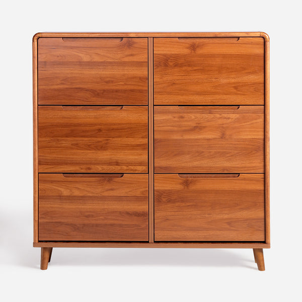 Our Home Gilmore Tilt 6 Door Shoe Cabinet