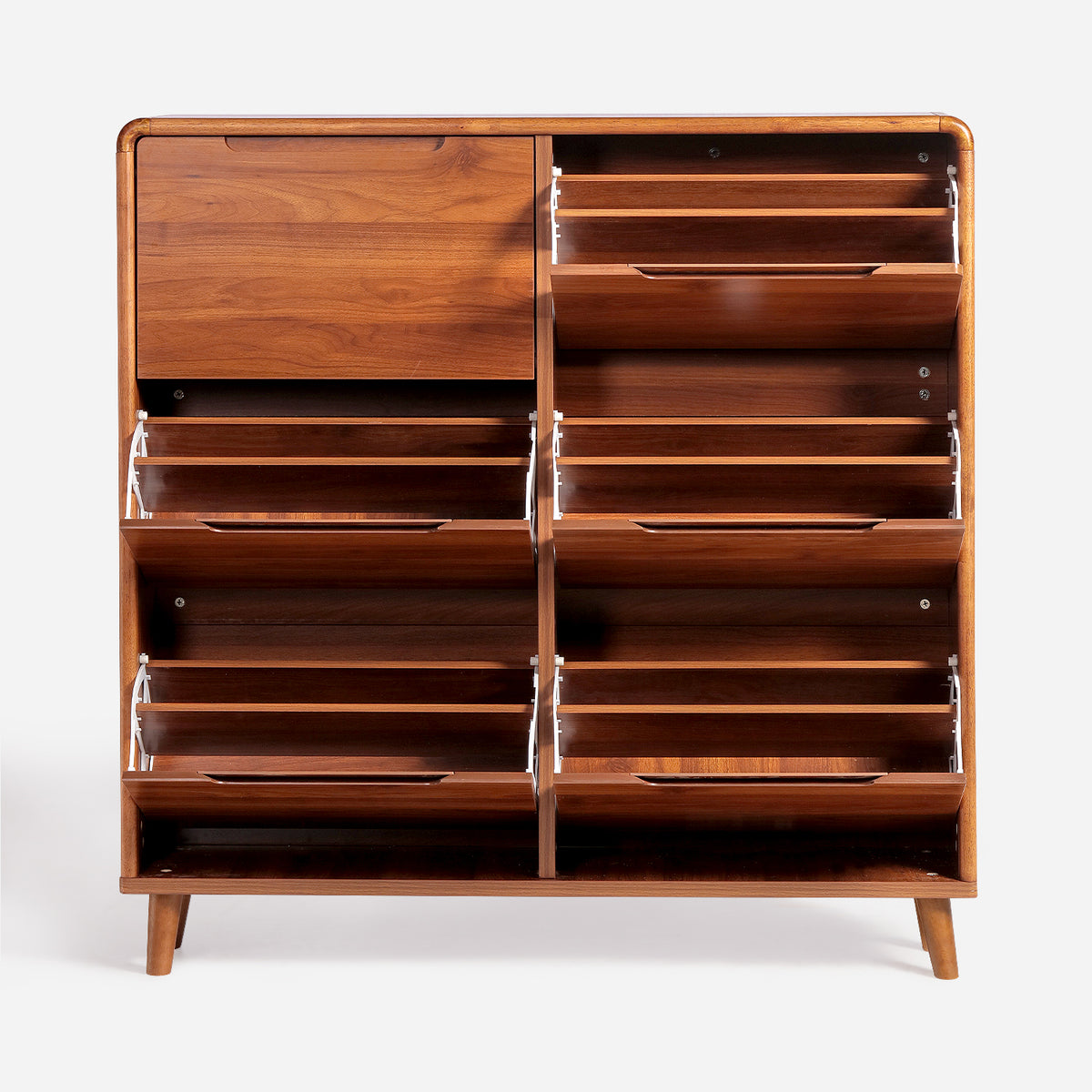 Our Home Gilmore Tilt 6 Door Shoe Cabinet