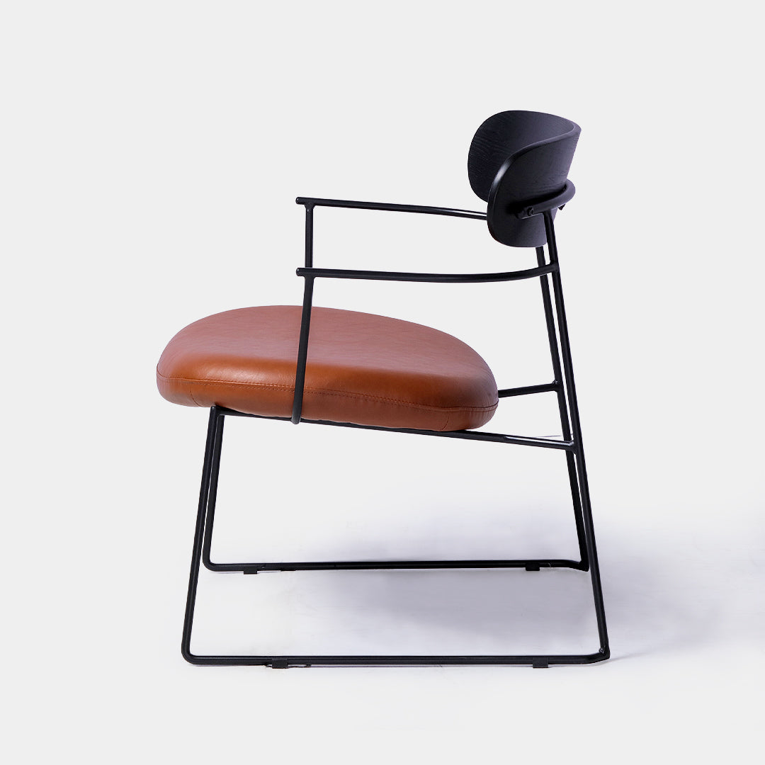 Our Home Axel Dining Chair with Arm