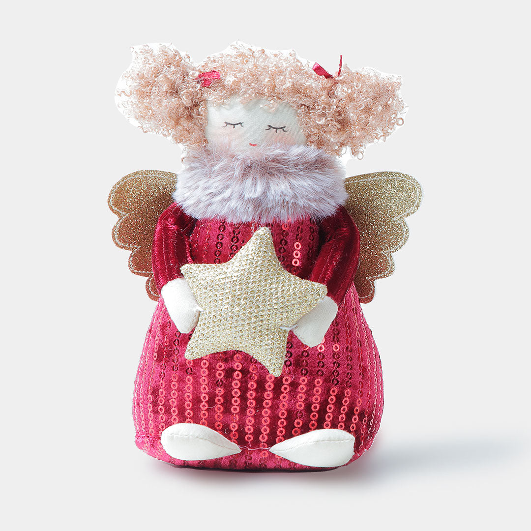 Red Angel Décor Ornament