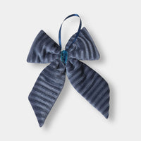 Blue Bow Ornament