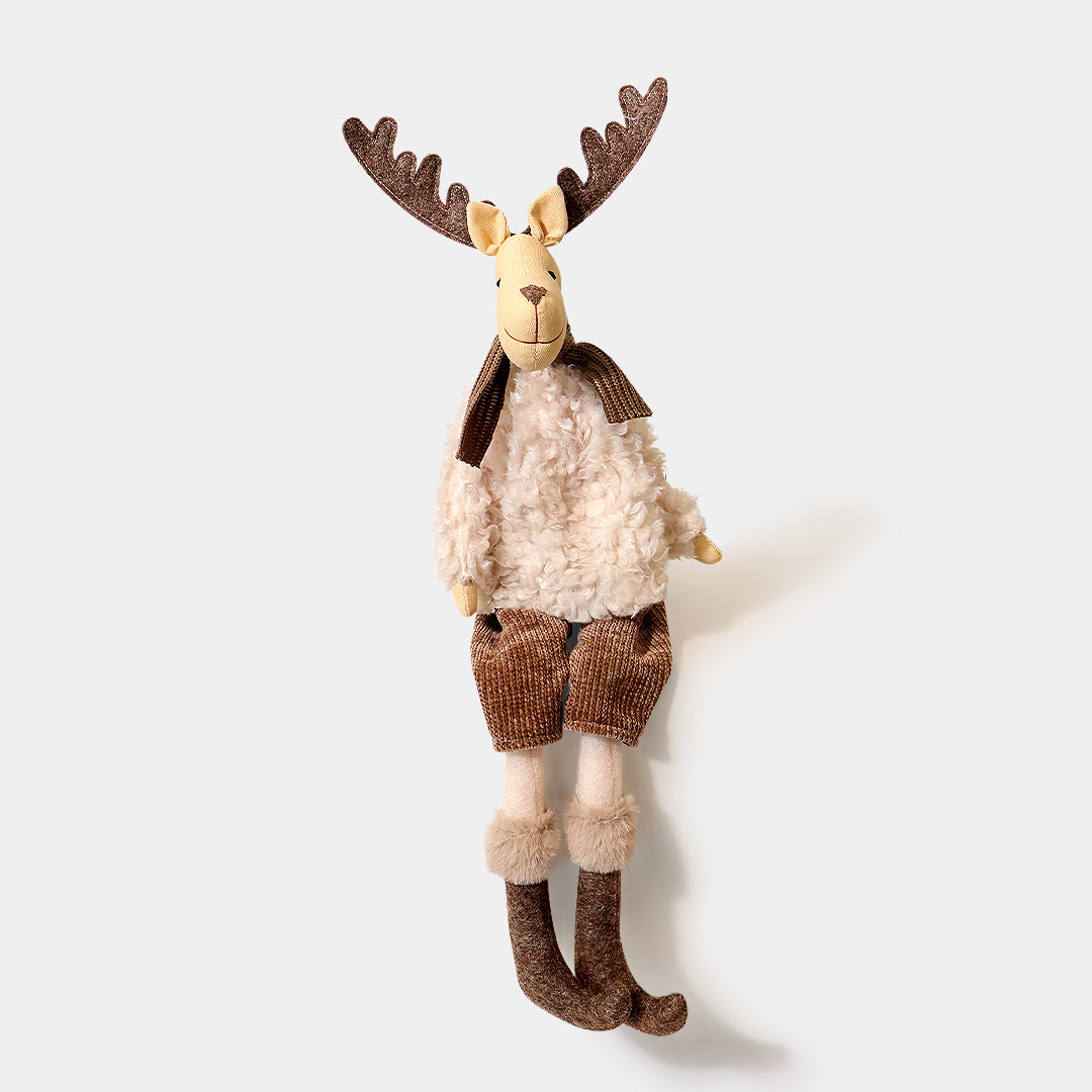 Our Home Moose Light Brown Plush