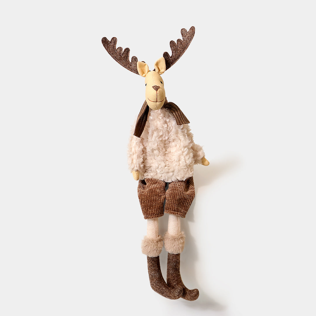 Our Home Moose Light Brown Plush