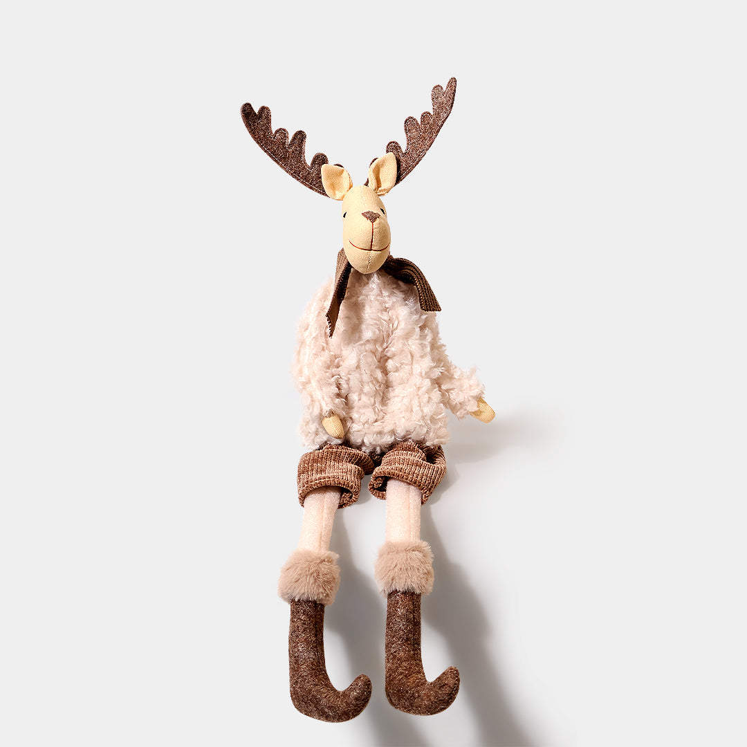 Our Home Moose Light Brown Plush