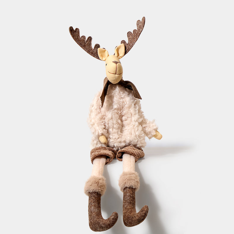 Our Home Moose Light Brown Plush