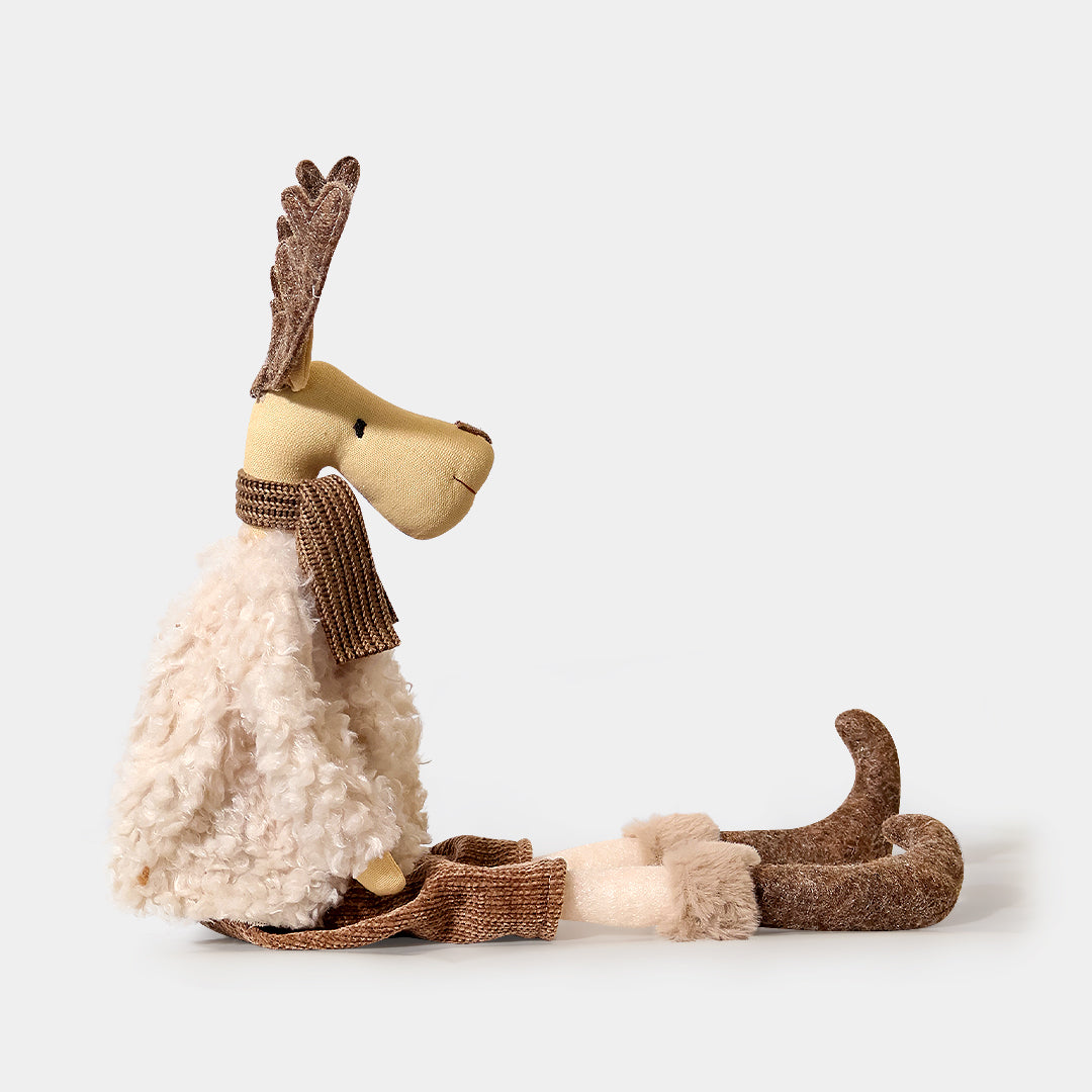 Our Home Moose Light Brown Plush