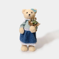 Our Home Girl Bear Denim Blue