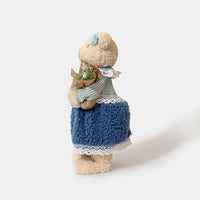 Our Home Girl Bear Denim Blue