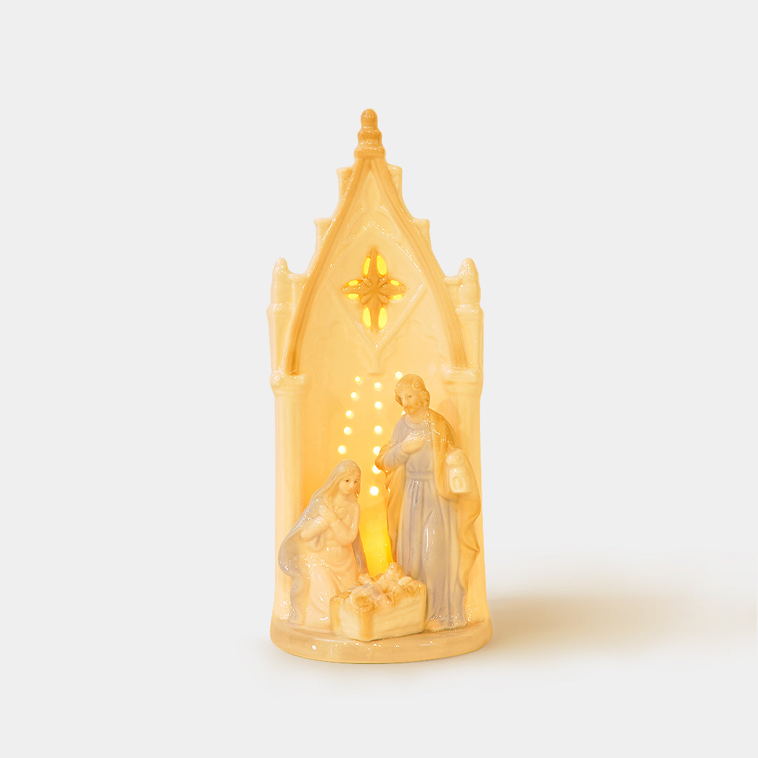 Holy Light Nativity Church Décor