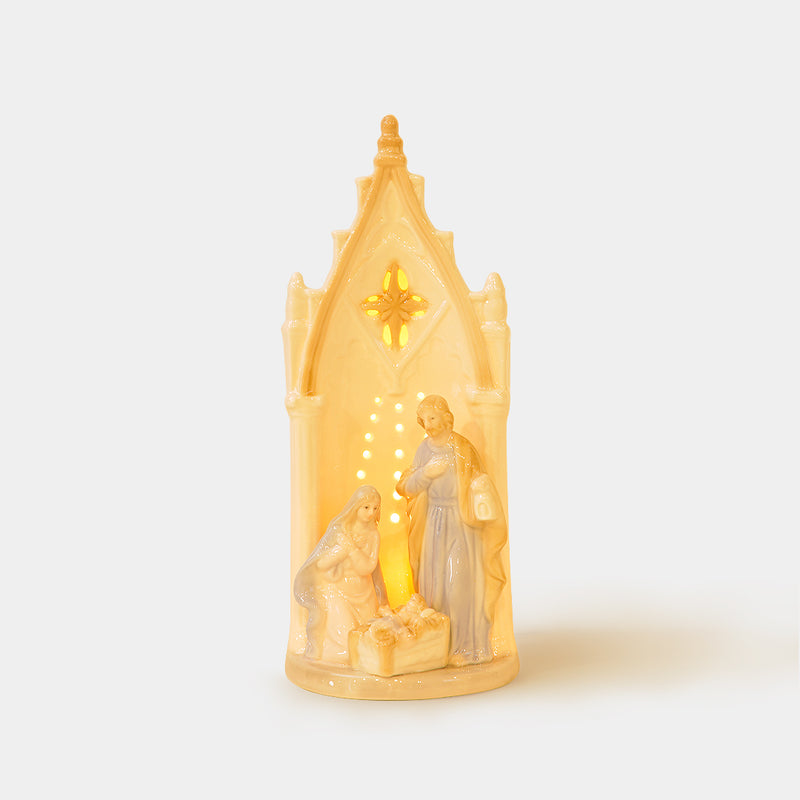 Holy Light Nativity Church Décor