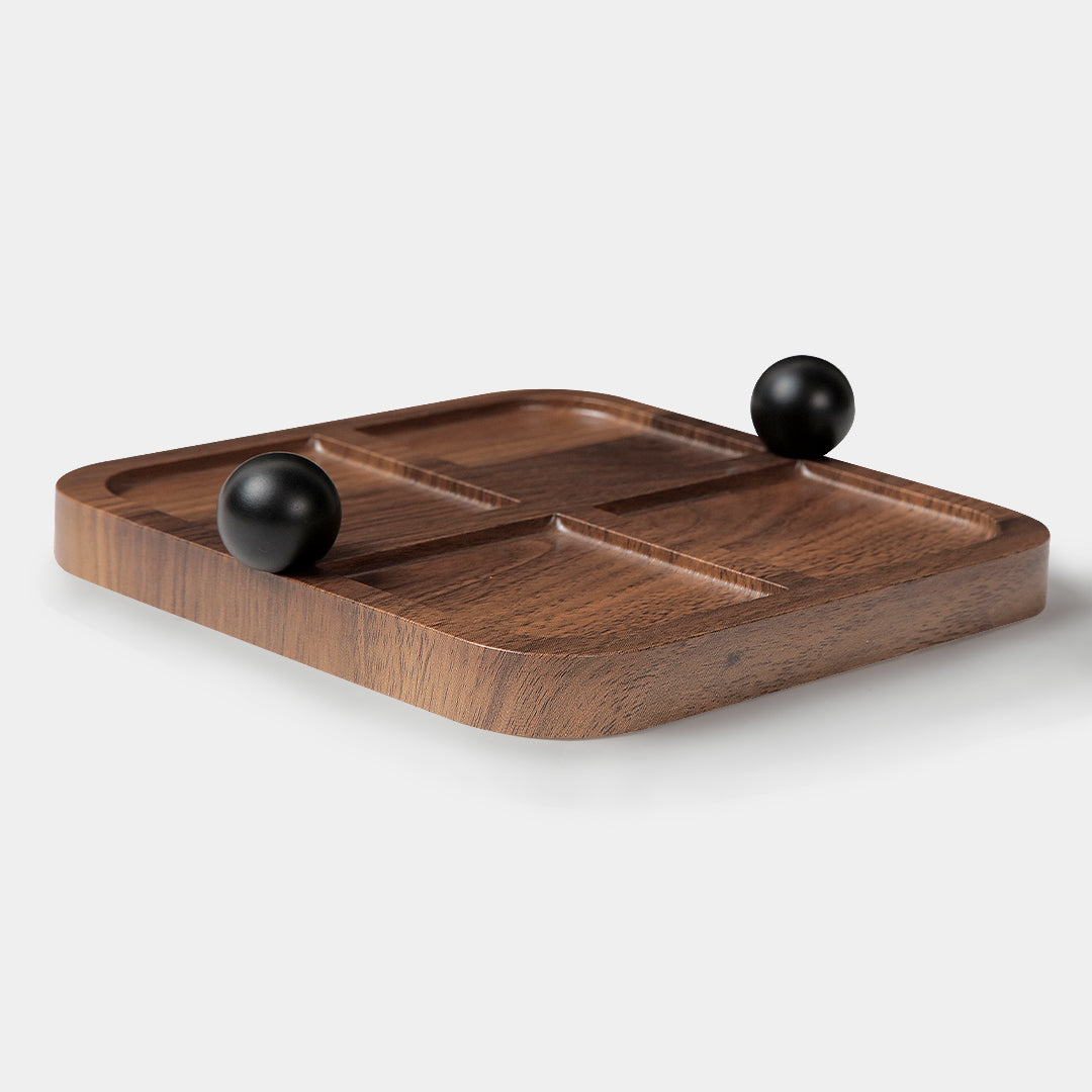 Quadro Wooden Accent Tray