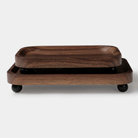 Quadro Wooden Tray Set of 2 Rectangle