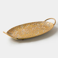 Gold Decorative Oval Tray