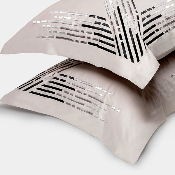 Francis Libiran Couture Linear Pillow Sham