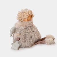 Winter Furry Coat Girl with Star