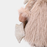 Winter Furry Coat Girl with Star