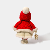 Winter Mushroom Red Hood Girl with Star