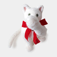 Sitting White Cat from Paws & Claws Collection