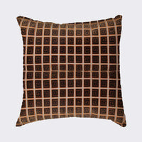 F.Libiran Cushion Cover 12x26 with Infill Greek Trelis EMB