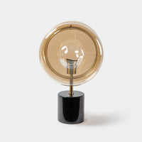 Umber Glass Table Lamp