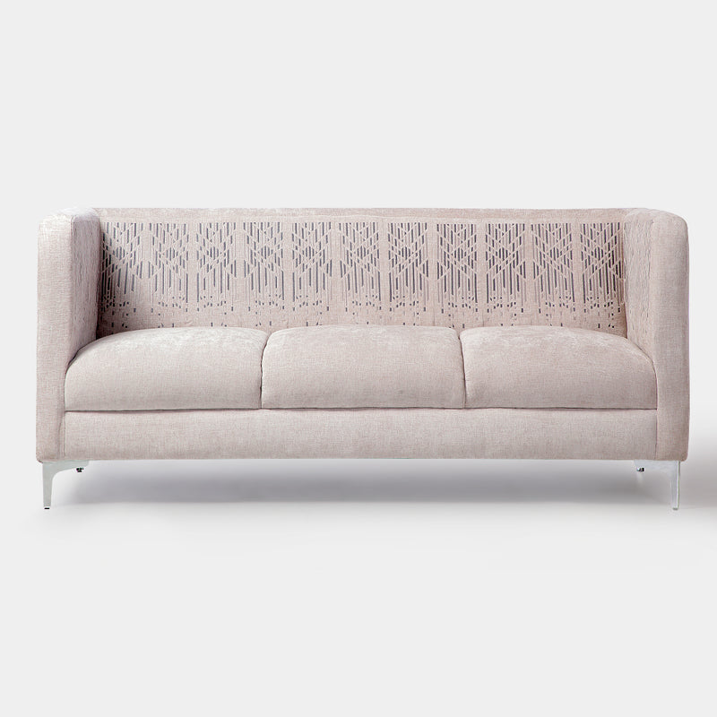 Our Home Francis Libiran Fulton 3 Seater with Embroideries Sofa