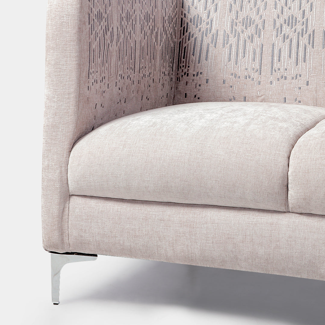 Our Home Francis Libiran Fulton 3 Seater with Embroideries Sofa