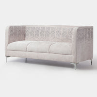 Our Home Francis Libiran Fulton 3 Seater with Embroideries Sofa
