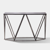 Our Home Symphony Smoke Console Table