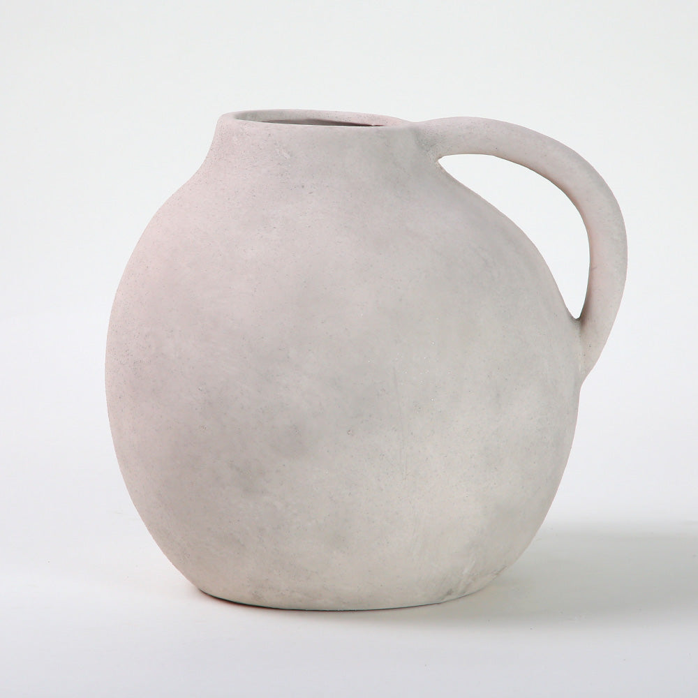 Newince Natural Small Eared Vase Terracotta