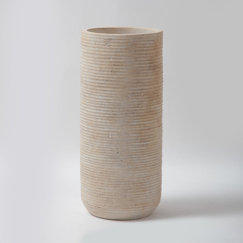 Flourish Terracotta Vase Tall