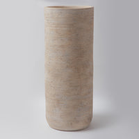 Flourish Terracotta Vase Tall