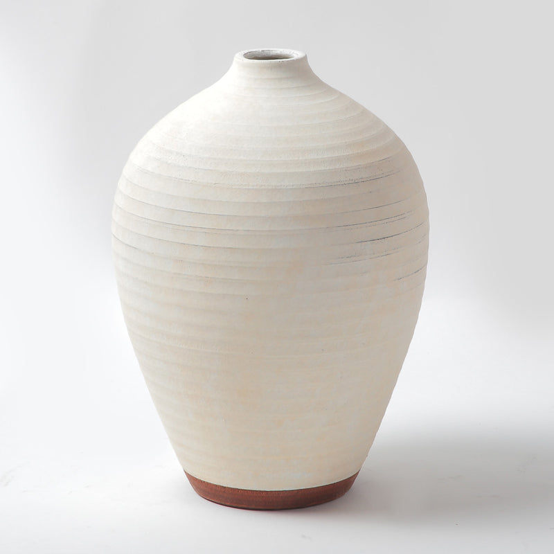 Flourish Terracotta Vase