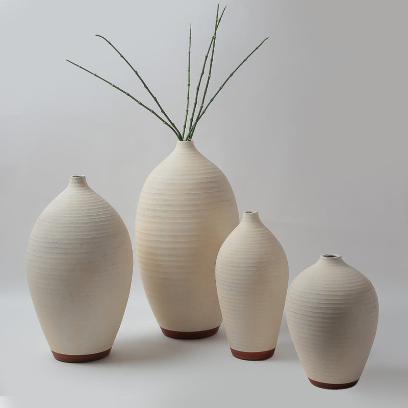 Flourish Terracotta Vase